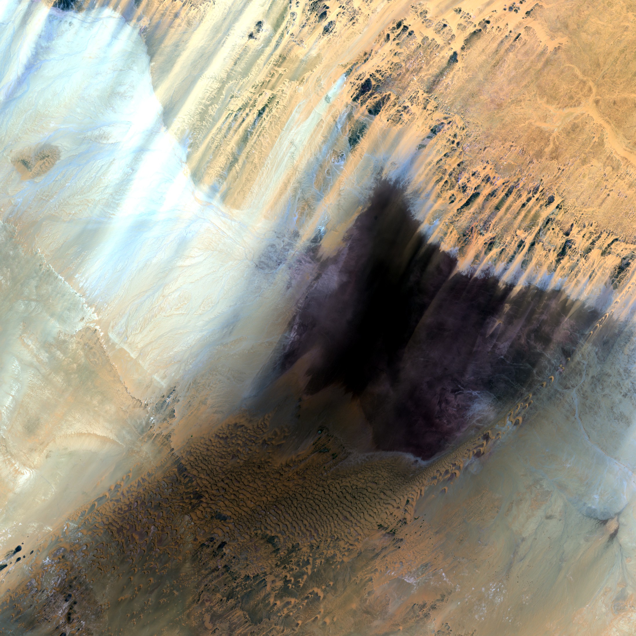 Ennedi-Ouest, Chad As Viewed By Sentinel-2