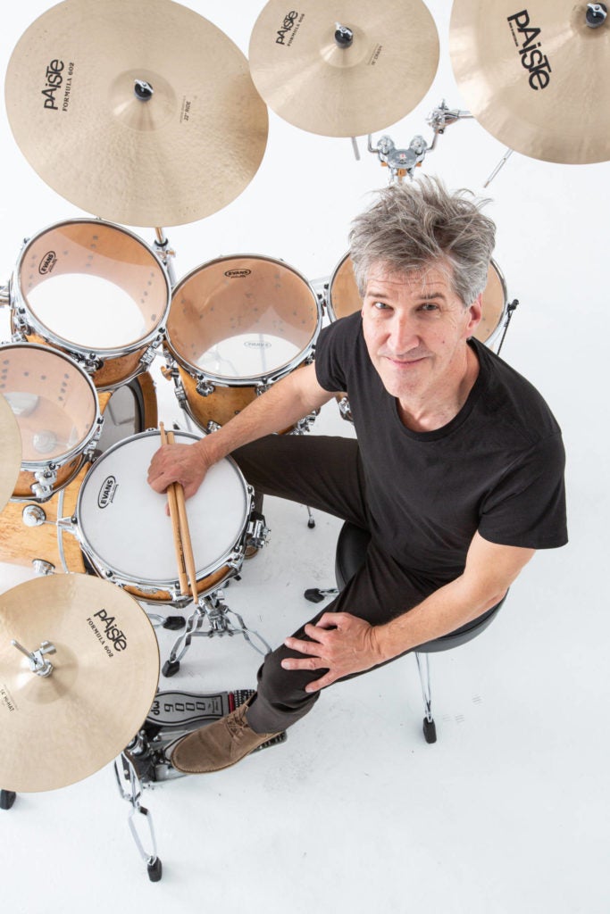 College of Music hosts drumming legend + clinician Chad Wackerman